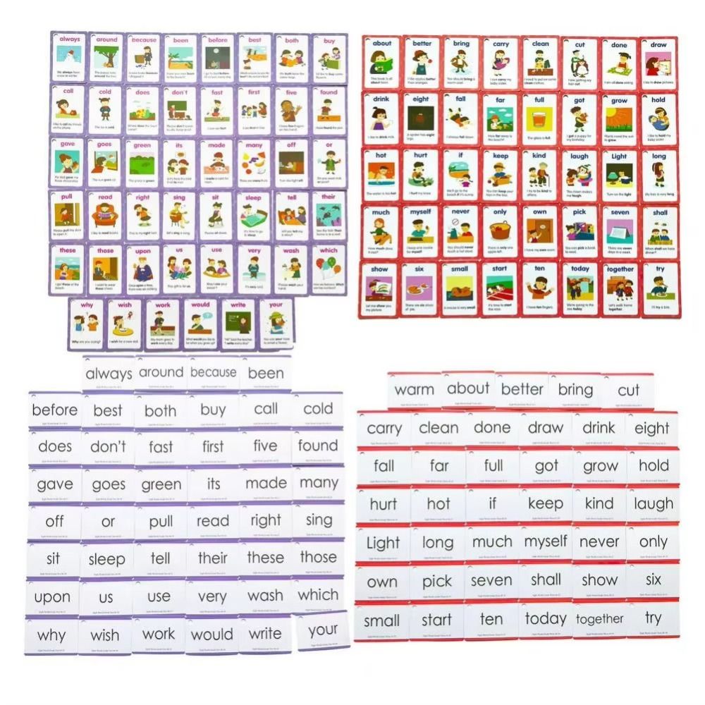 Paper Sight Word Flash Cards A - مراجعة Sight Word Game وسعره