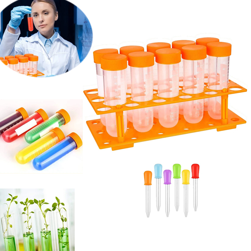 Kids Plastic Test Tubes Droppe - مراجعة Kids Education Youtube وسعره