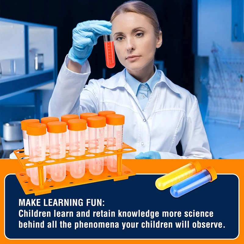 Kids Plastic Test Tubes Droppe - مراجعة Kids Education Youtube وسعره