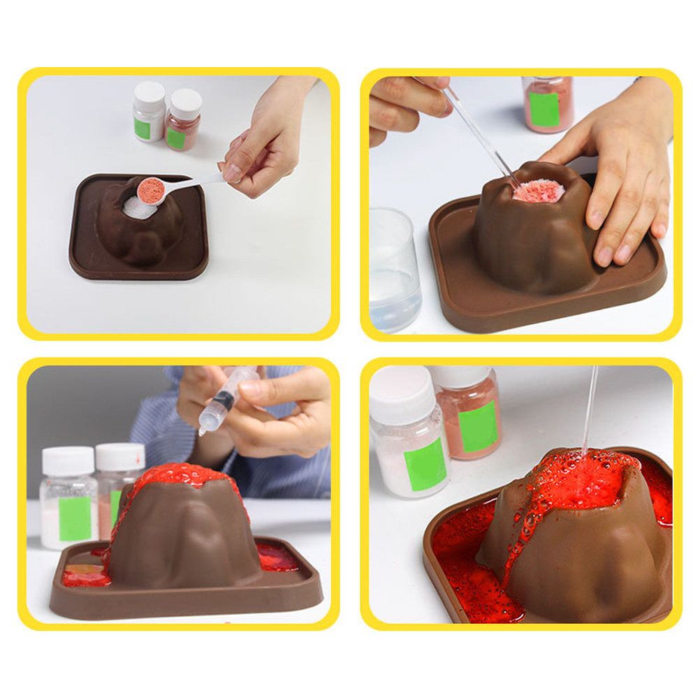 10Pcs High-Quality Volcano Sci - مراجعة Science Kit Volcano وسعره