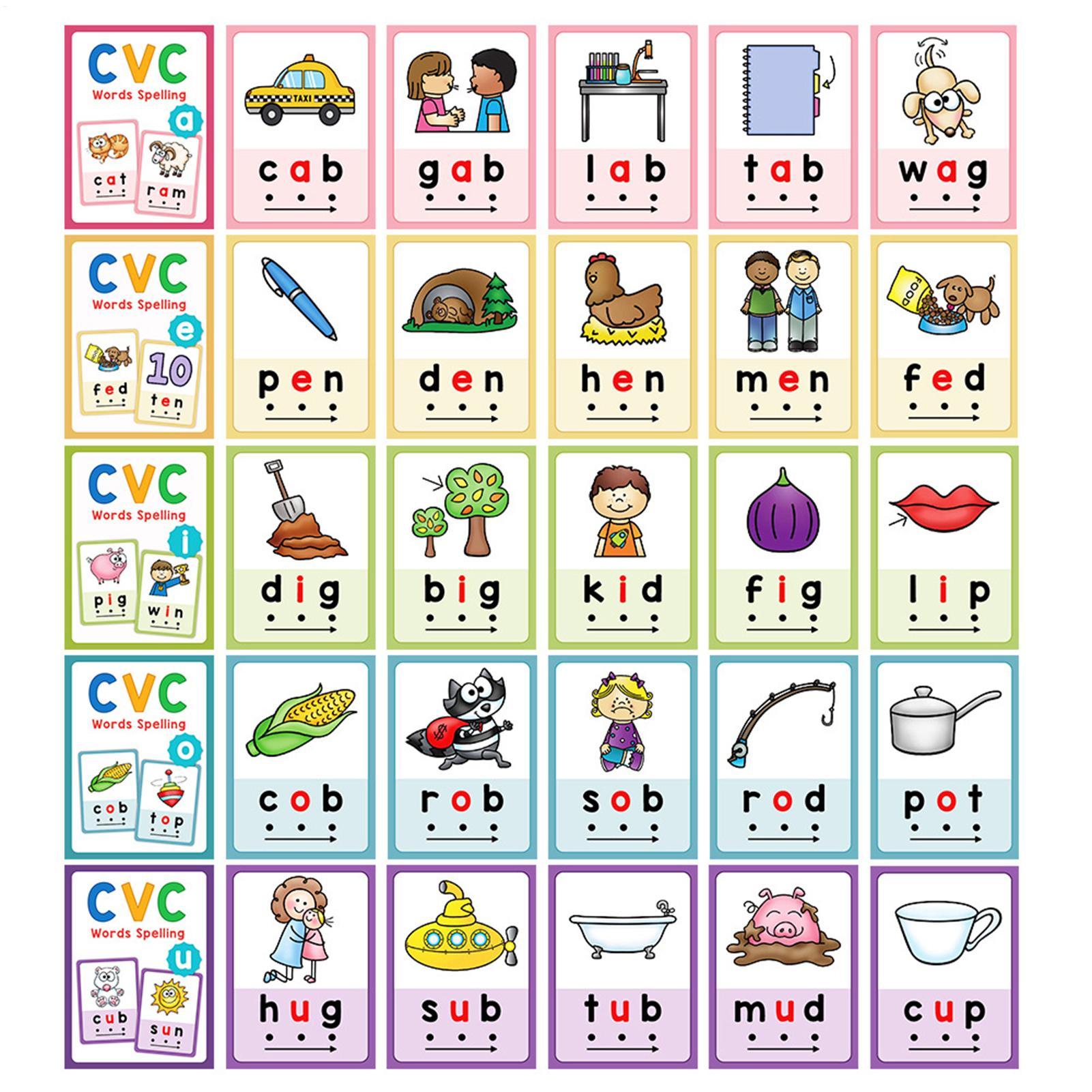 Kindergarten Flash Cards 70 Pi - مراجعة Phonics Card Game وسعره
