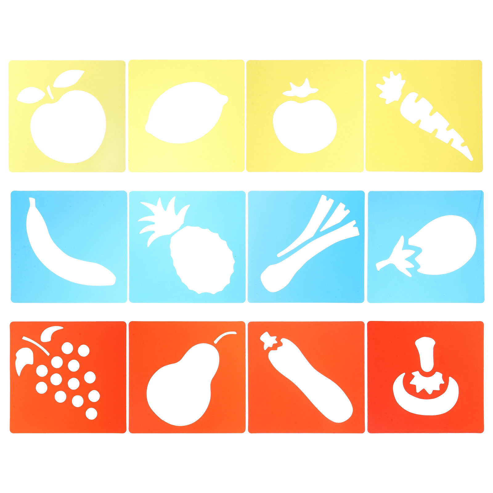 12Pcs Kids Drawing Stencils Pl - مراجعة Kids Education Template وسعره