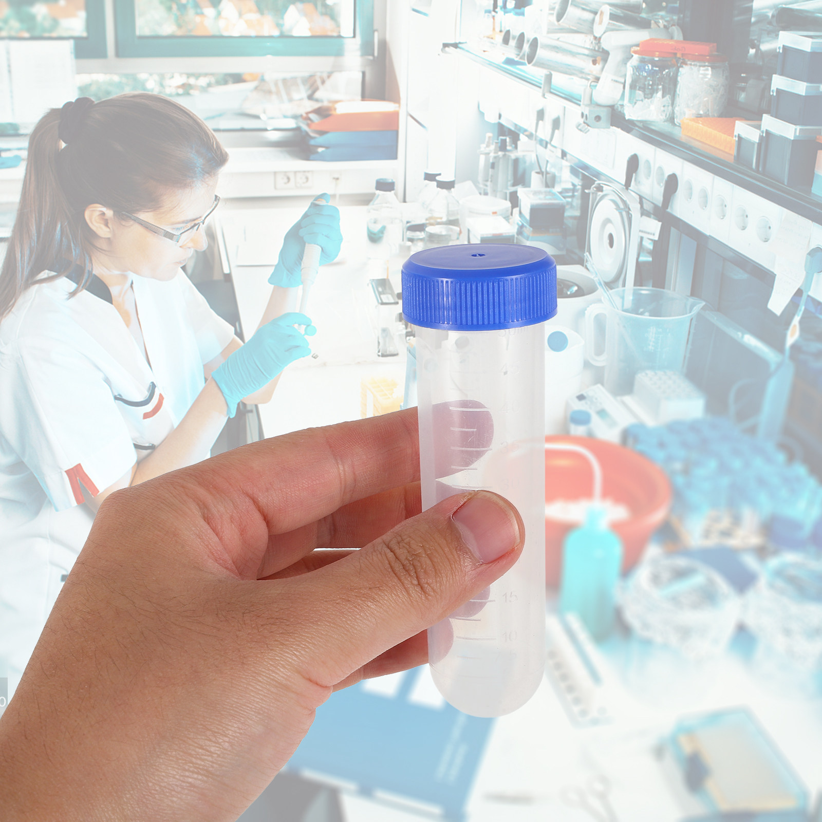 10Pcs 50Ml Clear Plastic Test  - مراجعة Kids Education Youtube وسعره