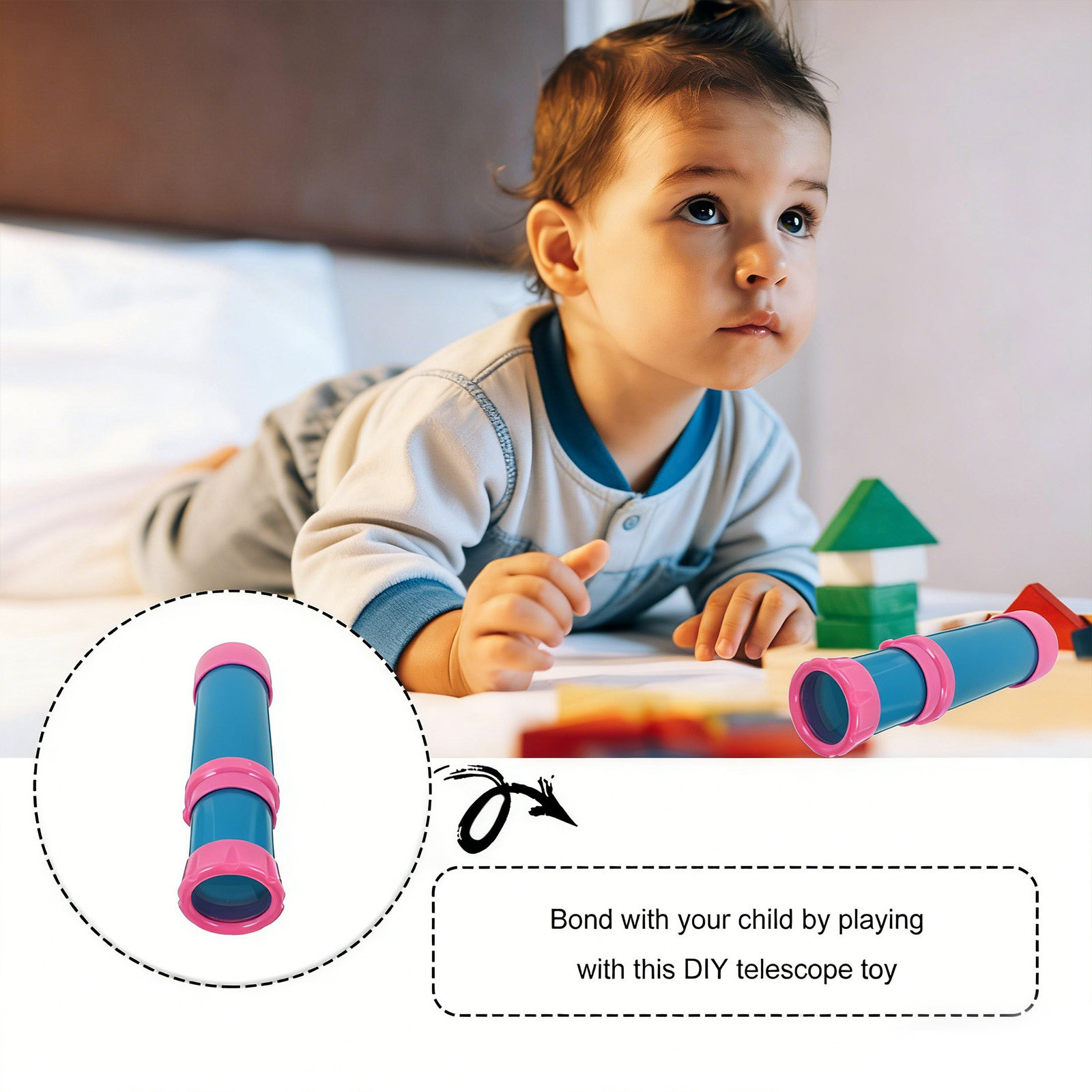 1Set Children Single-Tube Tele - مراجعة Kids Education Youtube وسعره