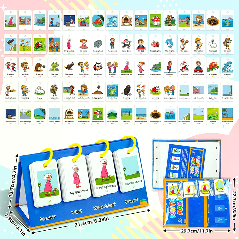 English Learning Pocket Chart  - مراجعة Phonics Card Game وسعره