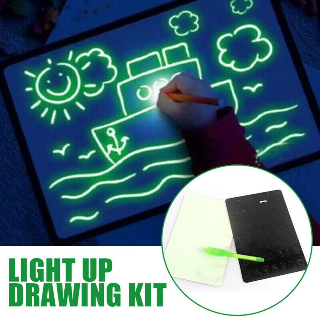 Kids Glow Paint Drawing Tablet - مراجعة Drawing Projector Kids وسعره
