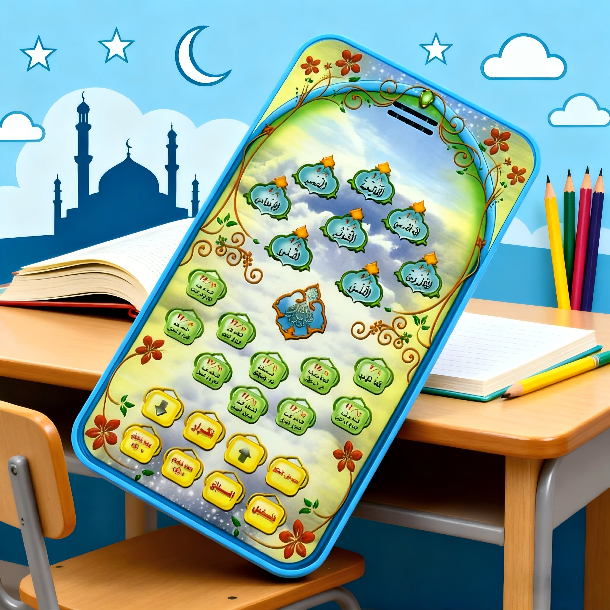 Islamic Quran Learning Tablet  - مراجعة Kids Free Quran Education وسعره