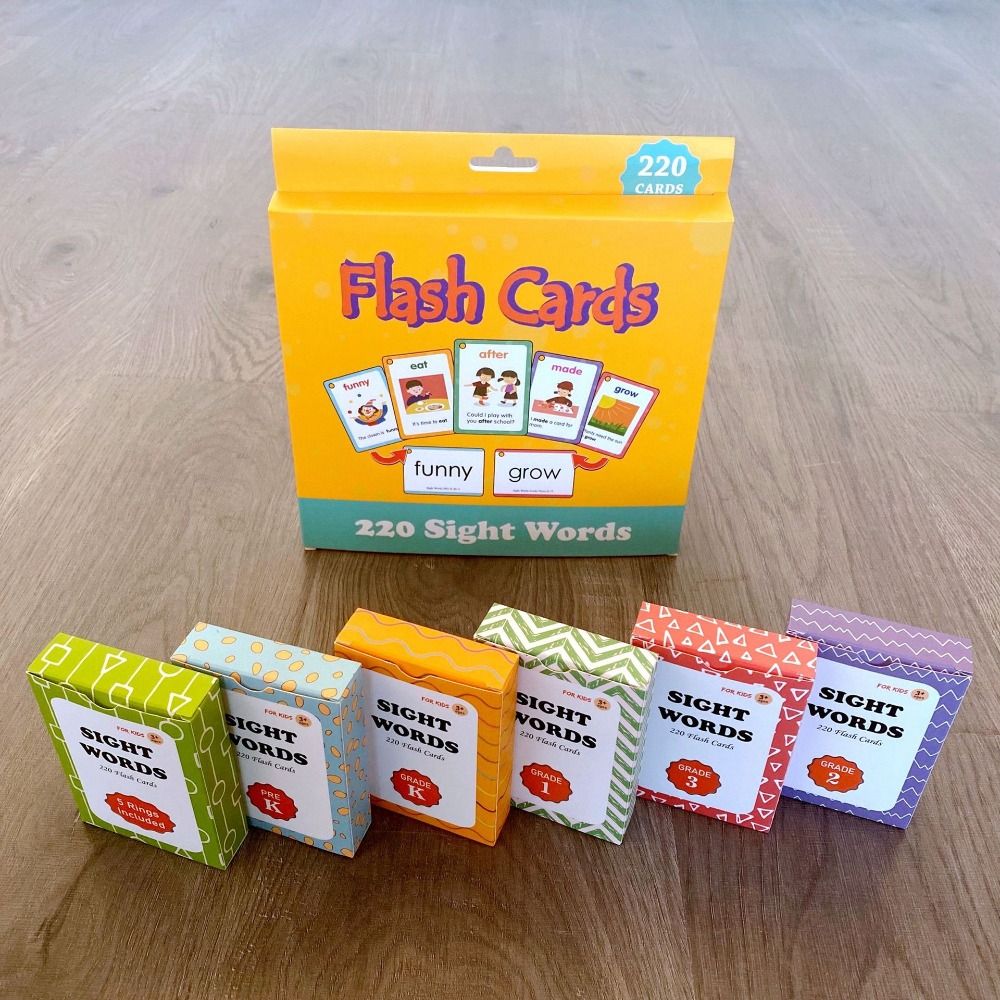 Paper Sight Word Flash Cards W - مراجعة Sight Word Game وسعره