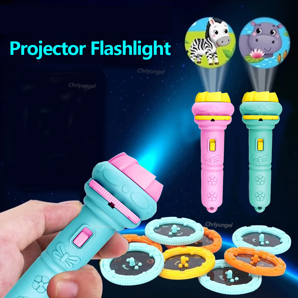 Kids Projector Flashlight 10 C - مراجعة Drawing Projector Kids وسعره