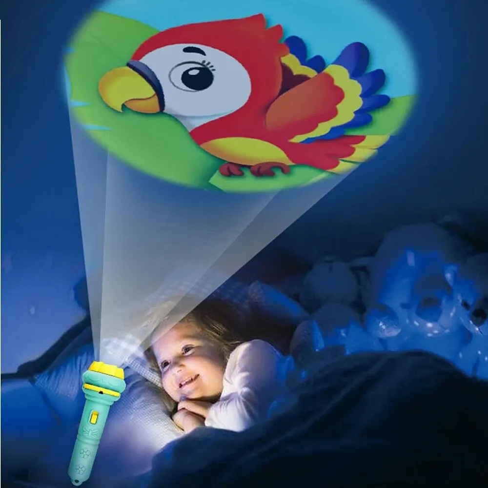 Kids Projector Flashlight 10 C - مراجعة Drawing Projector Kids وسعره