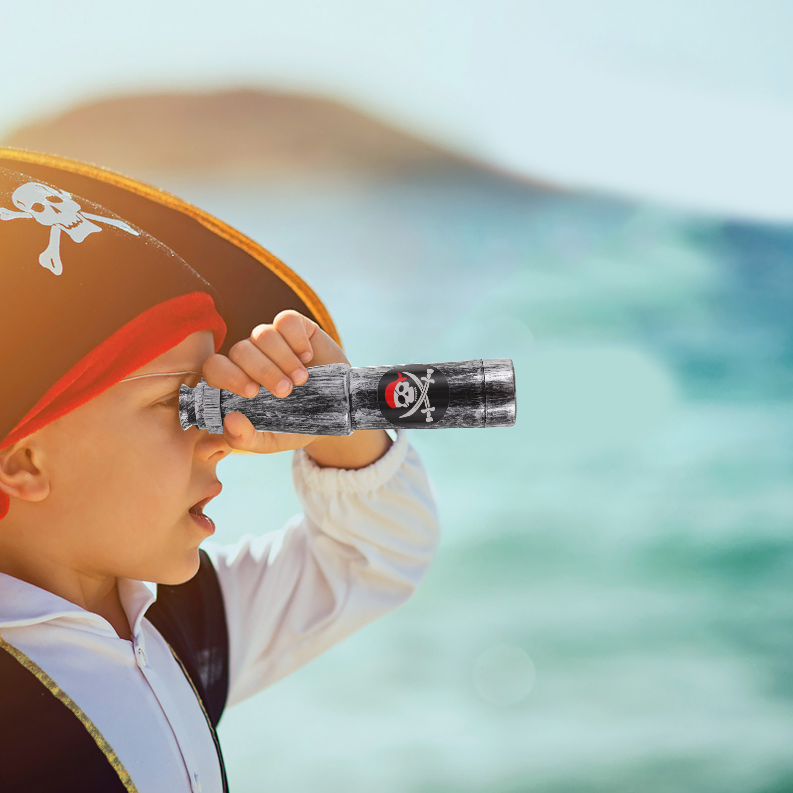 6Pcs Pirate Themed Telescope f - مراجعة Kids Education Youtube وسعره