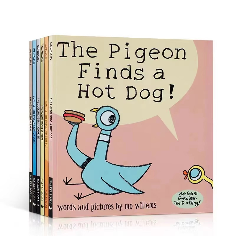 9 Books Don't Let the Pigeon D - مراجعة Kids Early Education Books وسعره