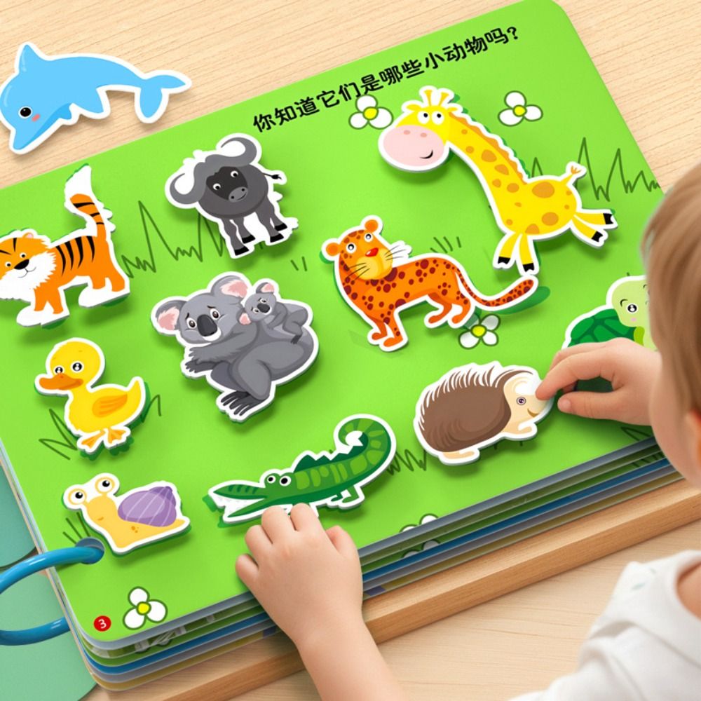 Durable 10 Pages Baby Tear Boo - مراجعة Kids Early Education Books وسعره