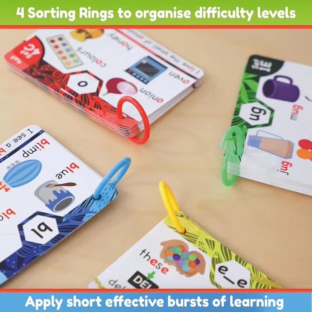 Phonics Sight Words Flash Card - مراجعة Phonics Card Game وسعره