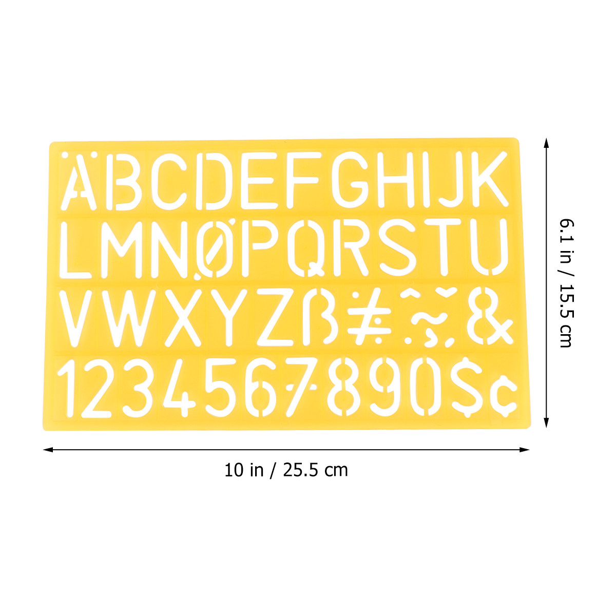 4Pcs Plastic Graffiti Rulers A - مراجعة Kids Education Template وسعره