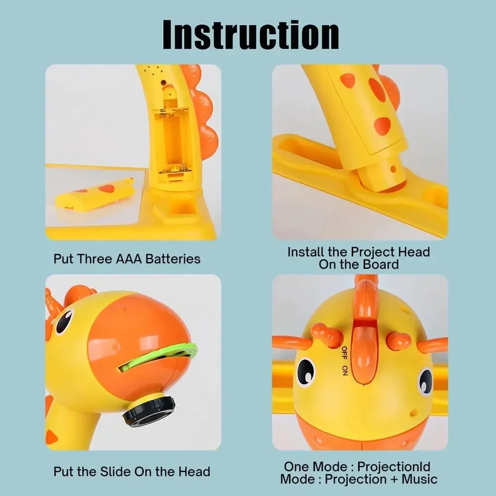 LED Projector Board Giraffe Ha - مراجعة Drawing Projector Kids وسعره