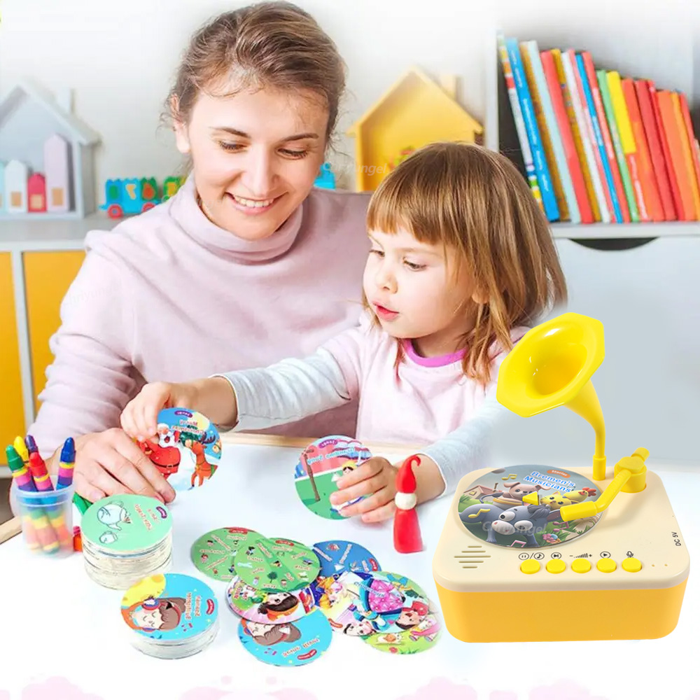 Chriyungel Kids Gramophone Sto - مراجعة Kids Education Story وسعره