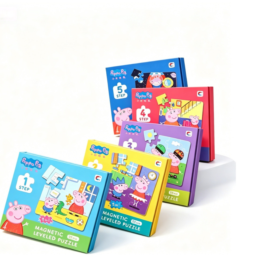 Peppa Pig Magnetic Puzzles for - مراجعة Kids Education Level وسعره
