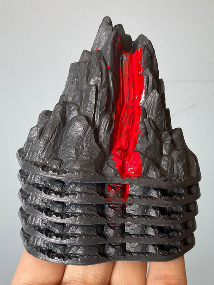 10 pcs Dinos Birthday Cake Top - مراجعة Science Kit Volcano وسعره