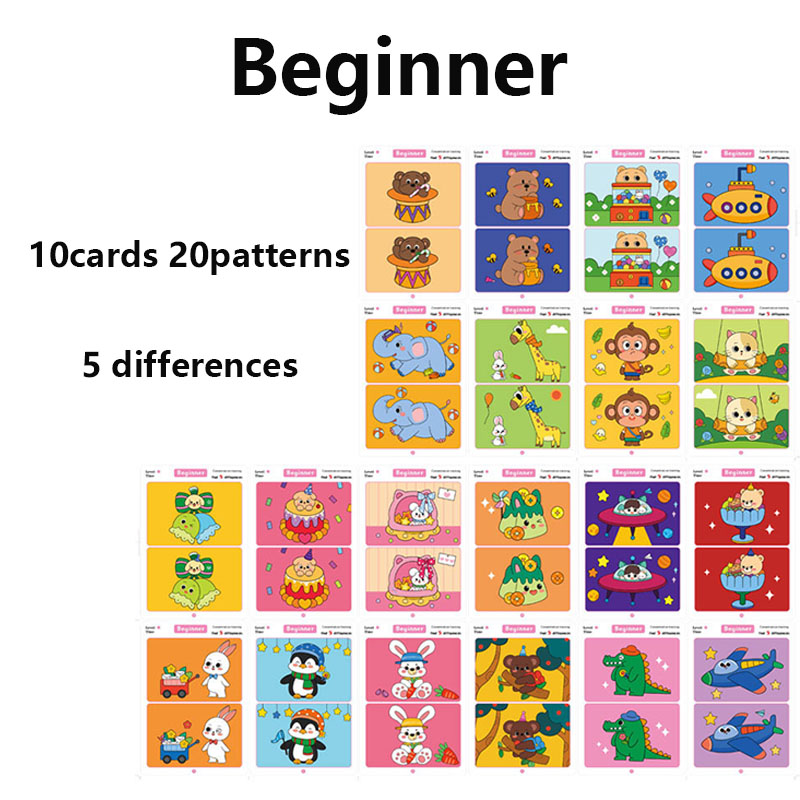 Kids Find Difference Flash Car - مراجعة Kids Early Education Books وسعره