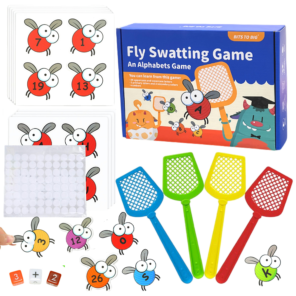Interactive Alphabet Fly Swatt - مراجعة Phonics Card Game وسعره