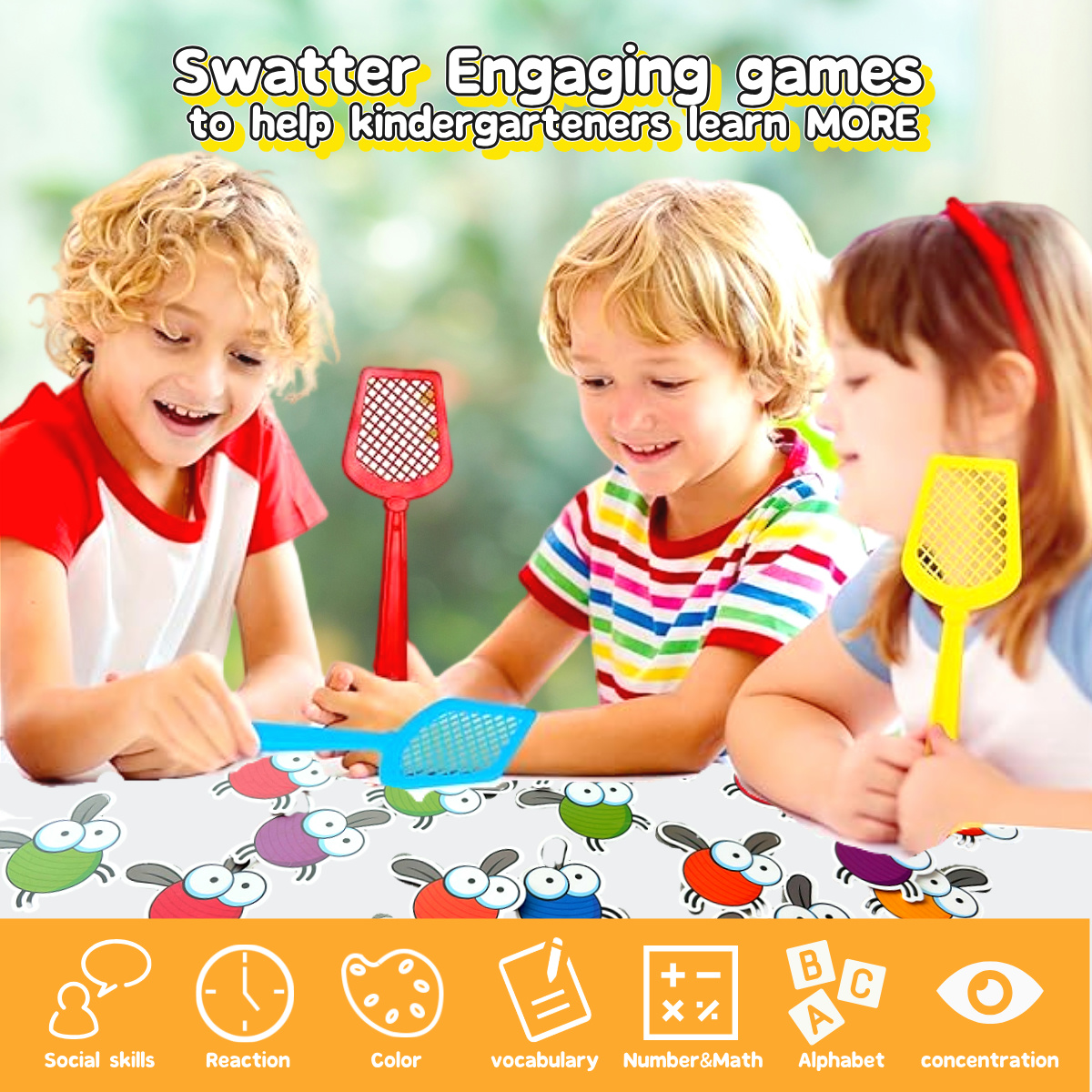 Interactive Alphabet Fly Swatt - مراجعة Phonics Card Game وسعره
