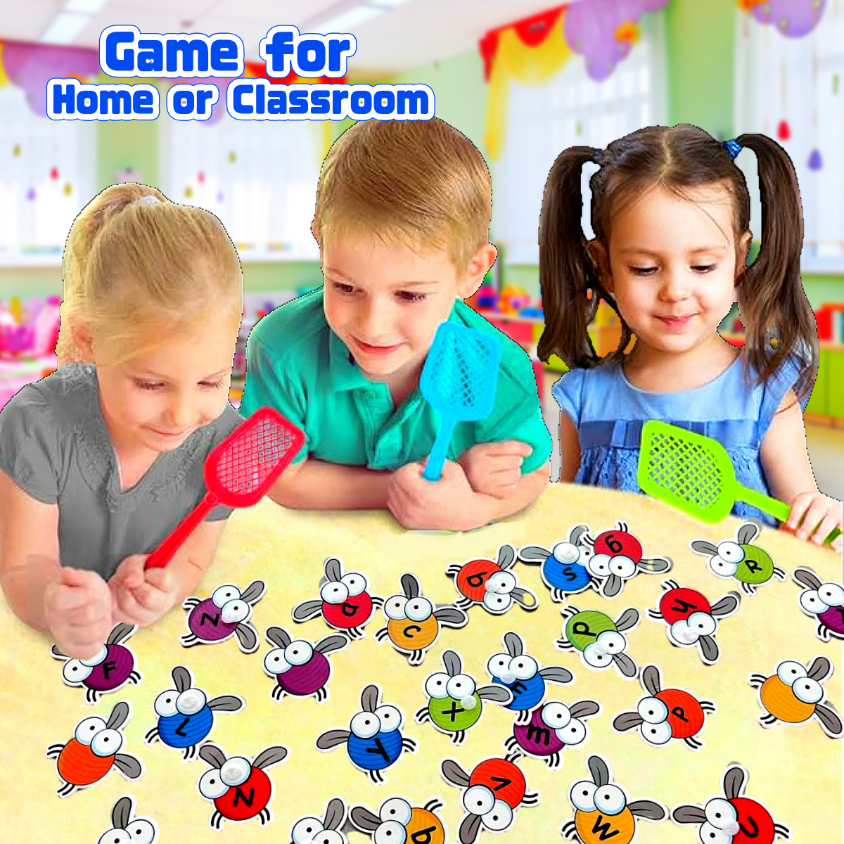Interactive Alphabet Fly Swatt - مراجعة Phonics Card Game وسعره