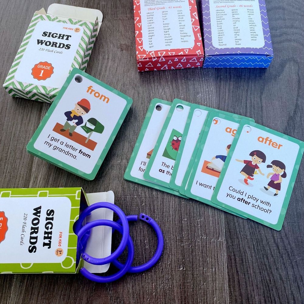 Paper Sight Word Flash Cards A - مراجعة Sight Word Game وسعره