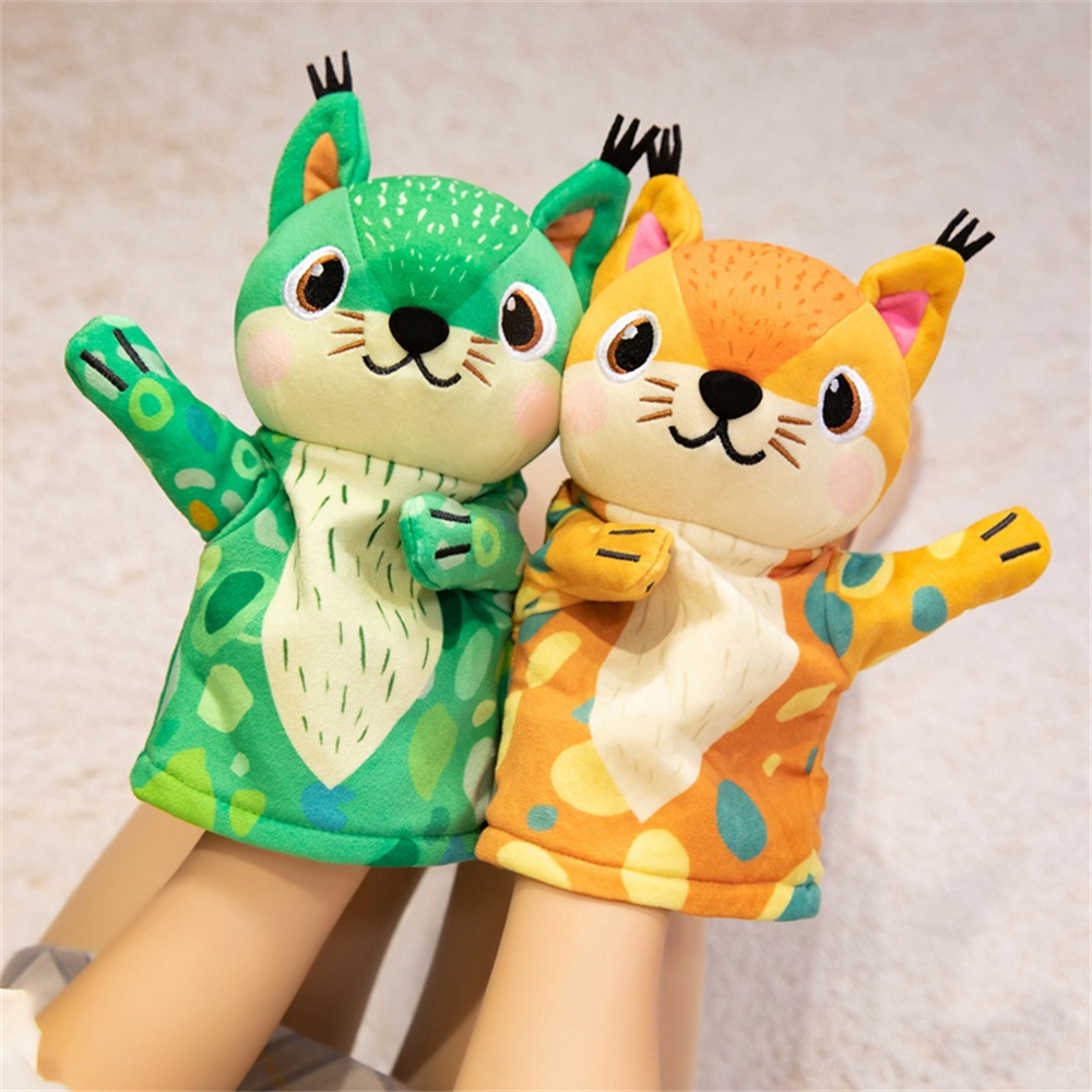 28CM Cute Squirrel Hand Puppet - مراجعة Kids Education Story وسعره
