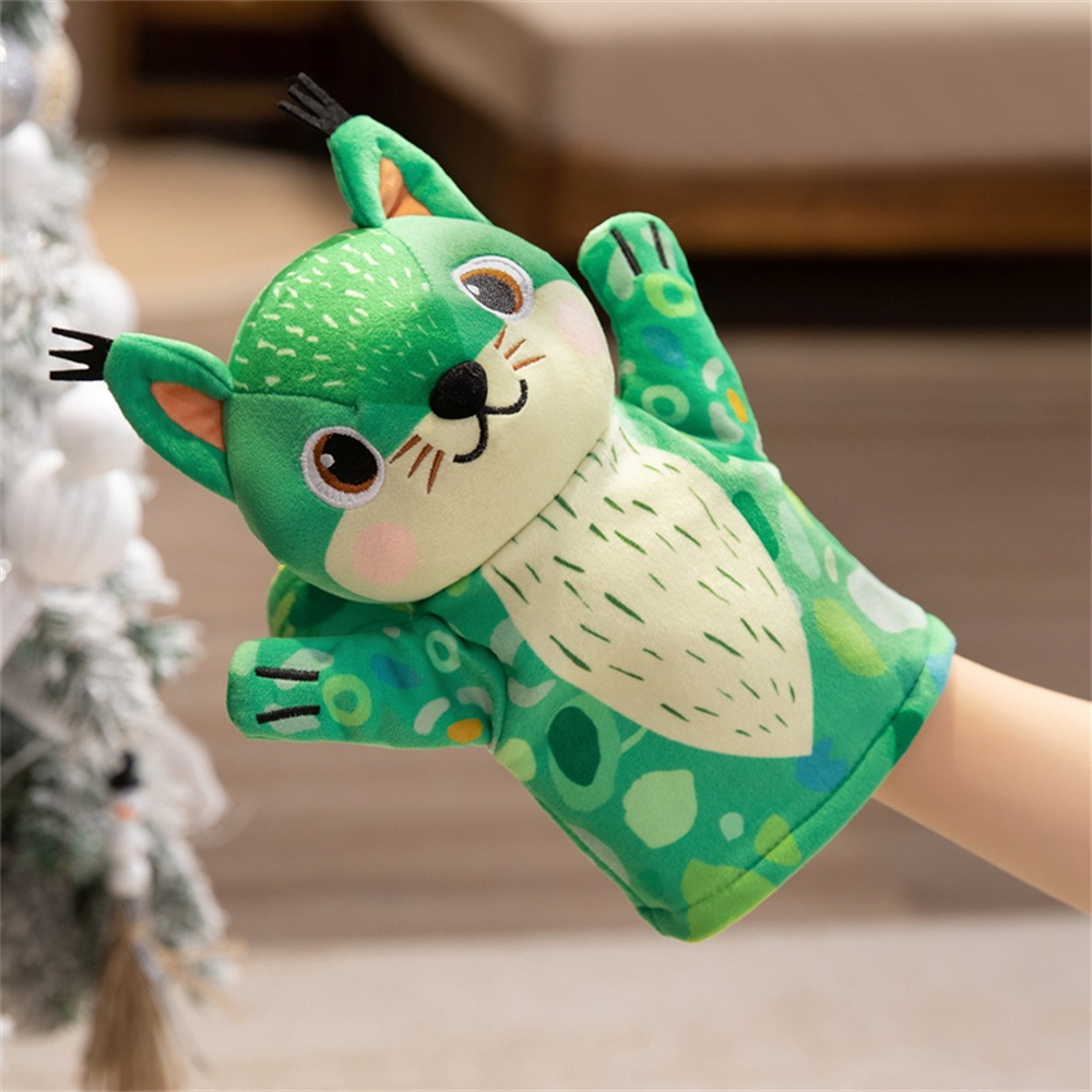 28CM Cute Squirrel Hand Puppet - مراجعة Kids Education Story وسعره