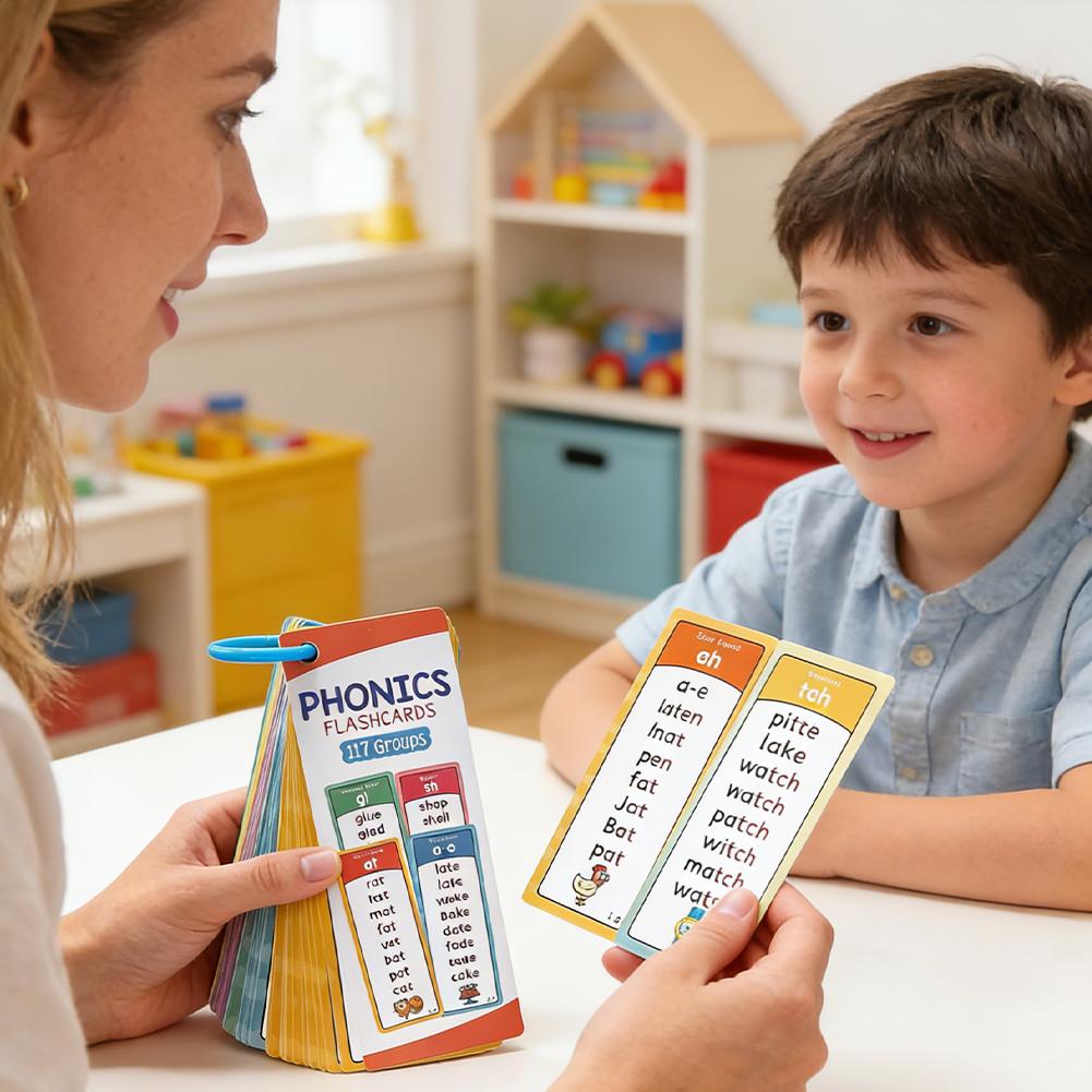 117 Groups Phonics Flashcards  - مراجعة Kids Education Group وسعره