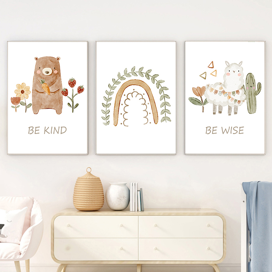 Neutral Nursery Wall Art Educa - مراجعة Kids Education Quote وسعره