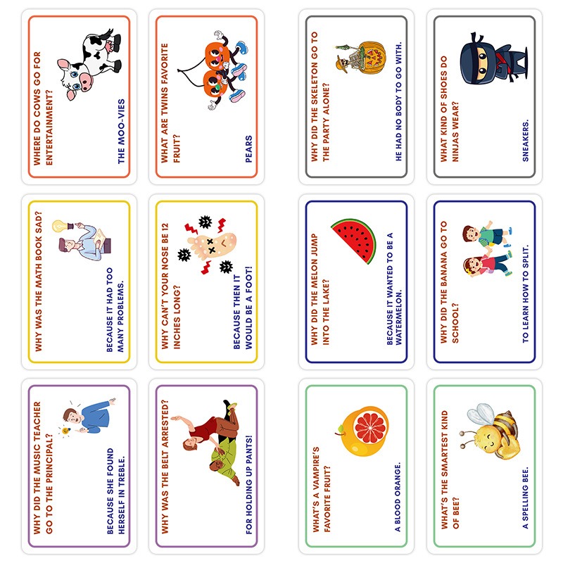 100 Lunchbox Jokes Cards Funny - مراجعة Kids Education Questions وسعره