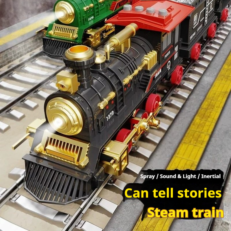 Kids Electric Retro Steam Trai - مراجعة Kids Education Story وسعره