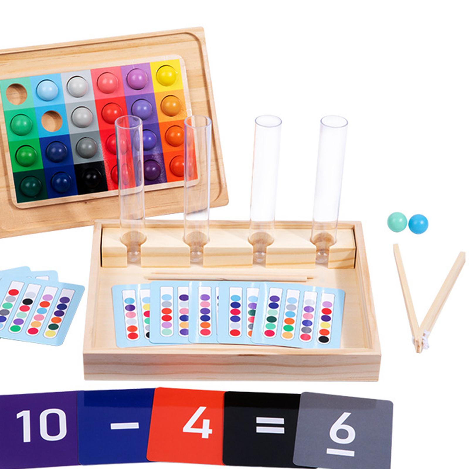 Clip Beads Test Tube Toys Educ - مراجعة Kids Education Youtube وسعره