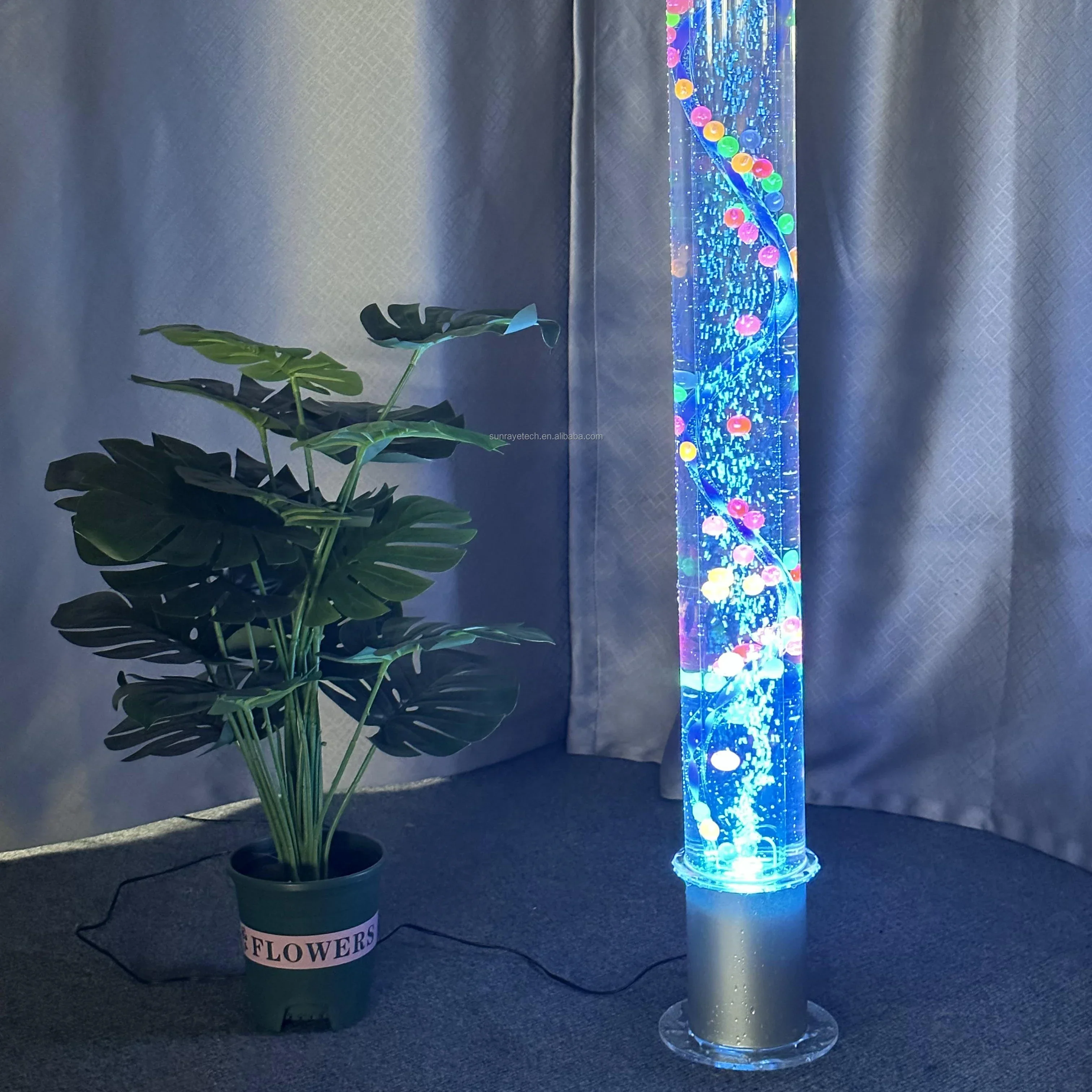 Floor Standing  Bubble Tube Cy - مراجعة Kids Education Youtube وسعره