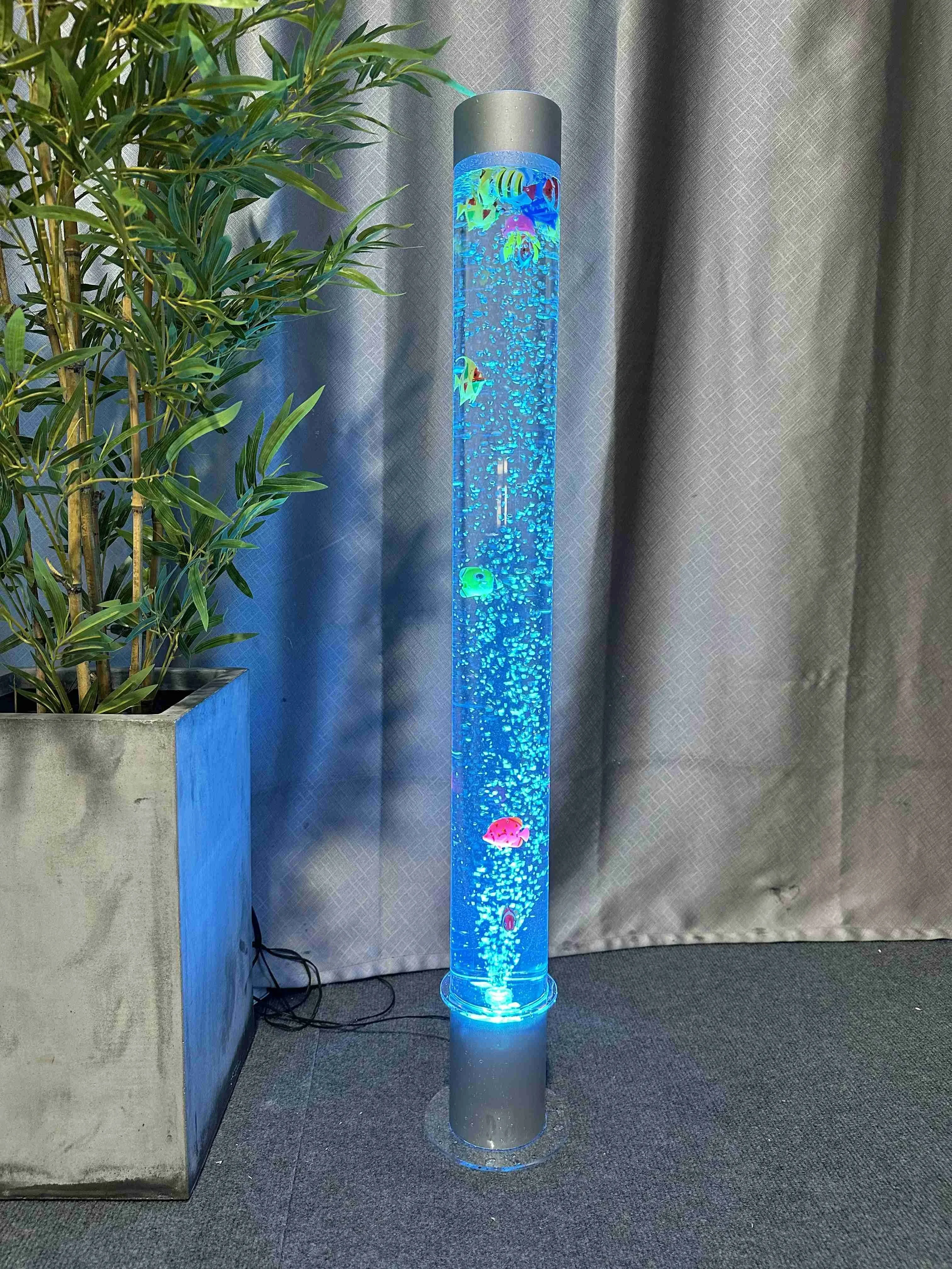 Floor Standing  Bubble Tube Cy - مراجعة Kids Education Youtube وسعره