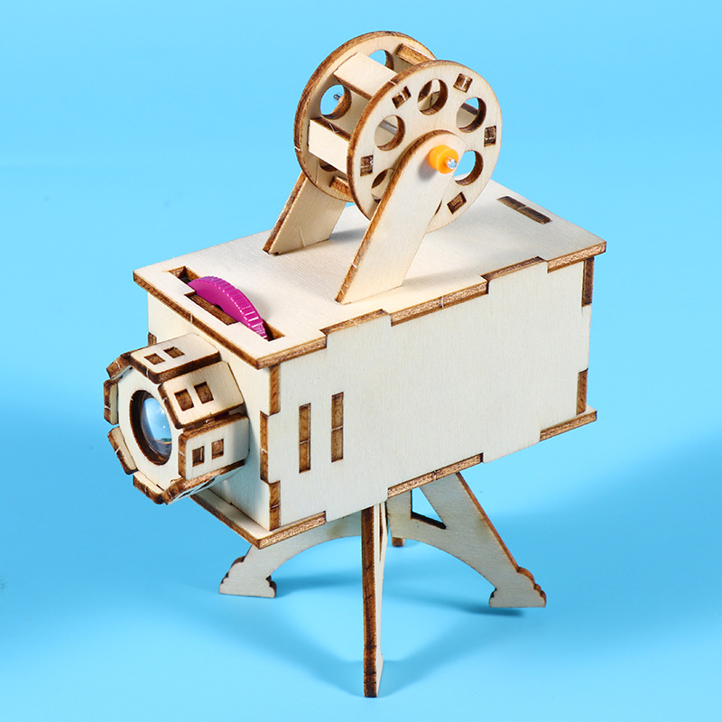 DIY Wooden Science Project Mod - مراجعة Drawing Projector Kids وسعره