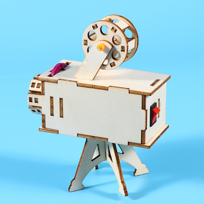 DIY Wooden Science Project Mod - مراجعة Drawing Projector Kids وسعره