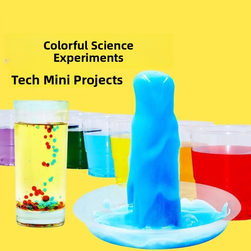 Rainbow Science Experiment Kit - مراجعة Science Kit Volcano وسعره