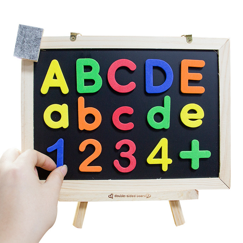 24-76pcs Magnetic Alphabet Let - مراجعة Phonics Card Game وسعره