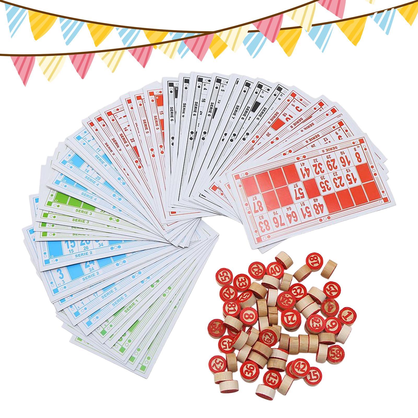Bingo Game For Adults Wooden F - مراجعة Kids Education Group وسعره