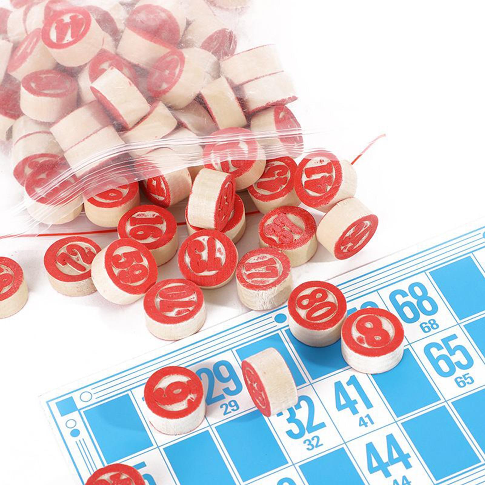 Bingo Game For Adults Wooden F - مراجعة Kids Education Group وسعره
