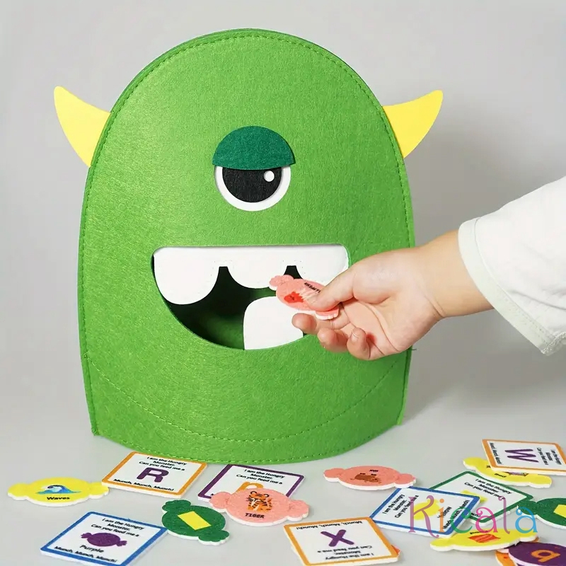 Alphabet Monster Matching Game - مراجعة Phonics Card Game وسعره