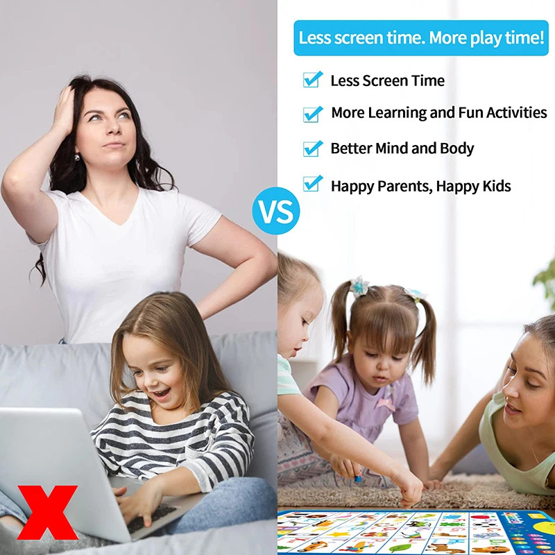 Electronic English Alphabet Wa - مراجعة Kids Educational Poster وسعره