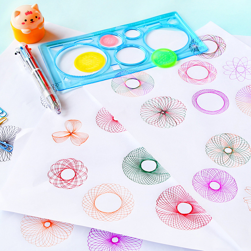 Geometry Spirograph Drawing Ru - مراجعة Kids Education Template وسعره