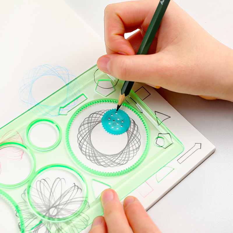 Geometry Spirograph Drawing Ru - مراجعة Kids Education Template وسعره