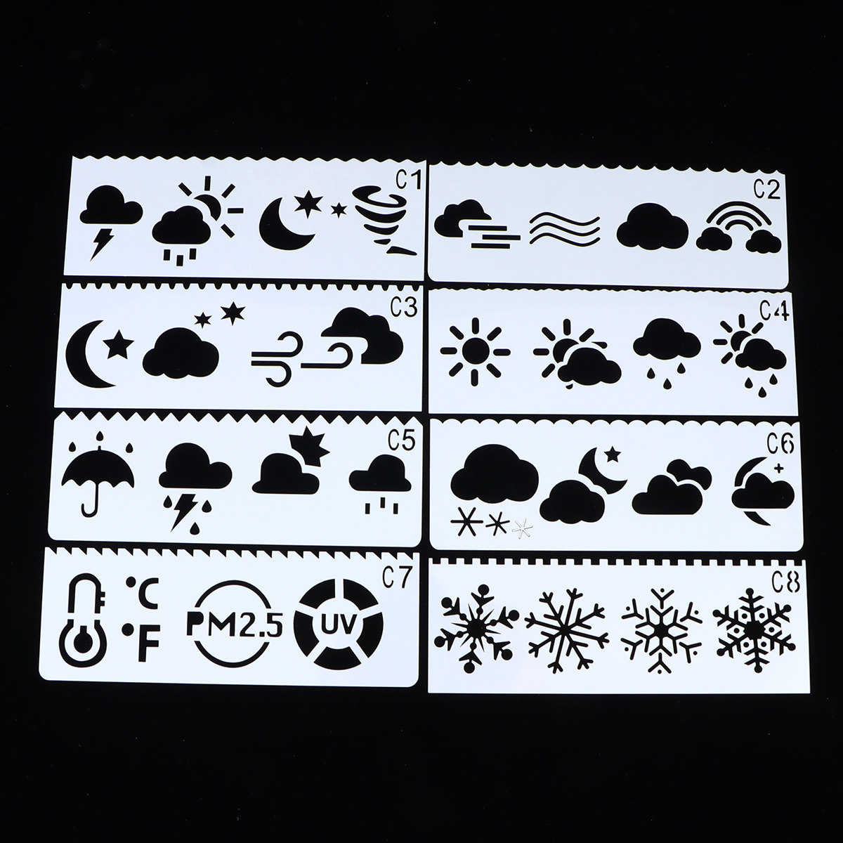 32Pcs Painting Templates for K - مراجعة Kids Education Template وسعره