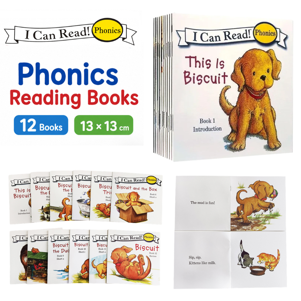 Biscuit I Can Read Phonics Sto - مراجعة Kids Education Story وسعره