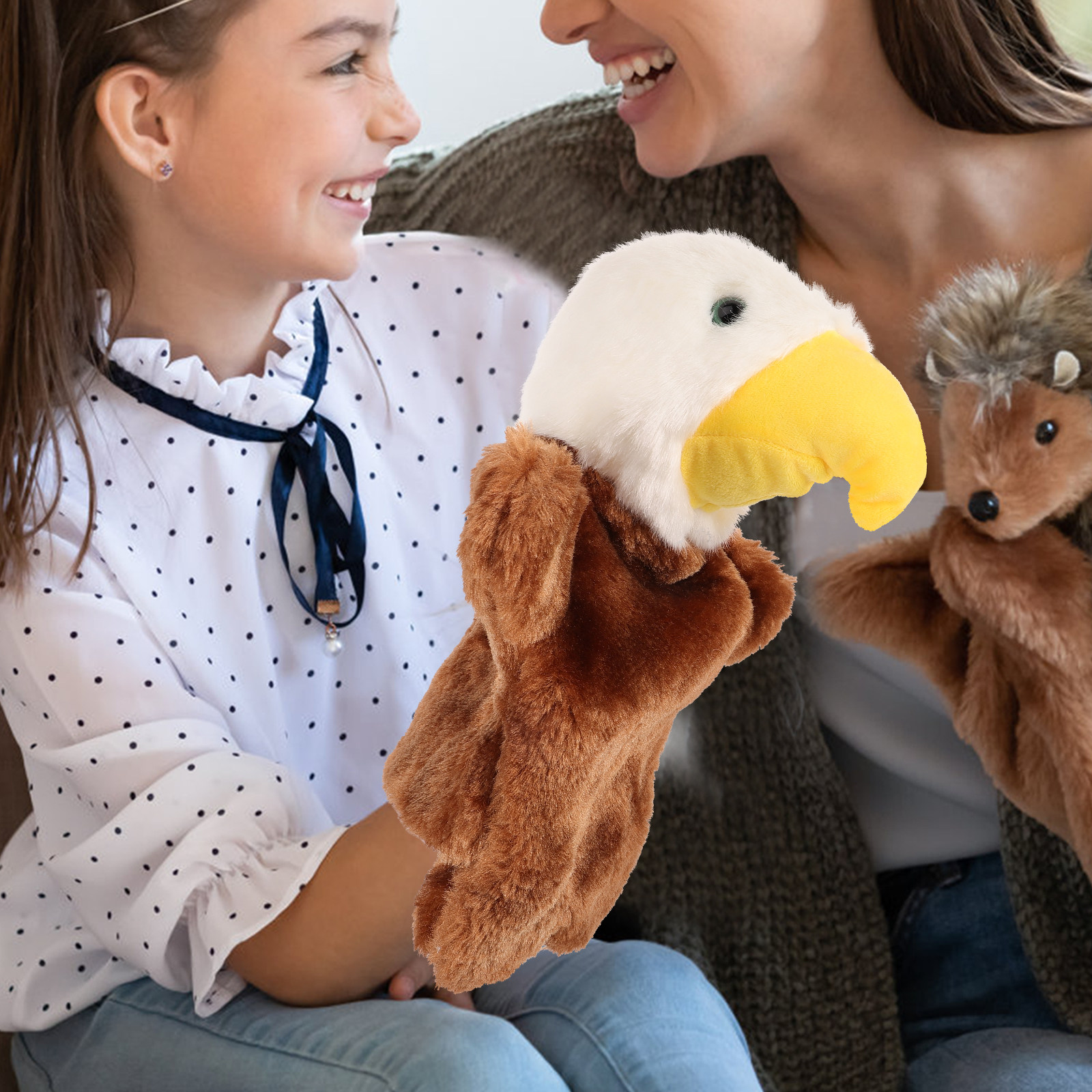 1Pcs Eagle Hand Puppet Simulat - مراجعة Kids Education Story وسعره